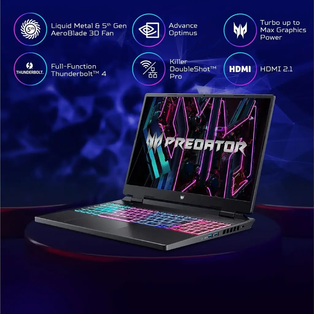 ACER Predator Helios Neo 16 (i7/ 16GB RAM/ 512GB SSD/ RTX 4050)