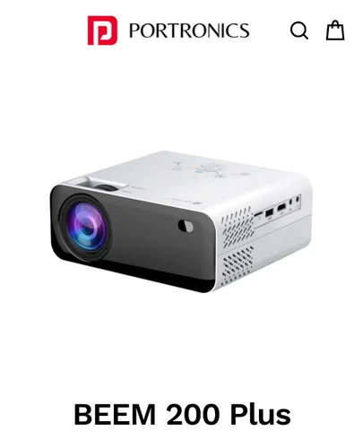 Portronics BEEM 200 Plus Multimedia LED Projector