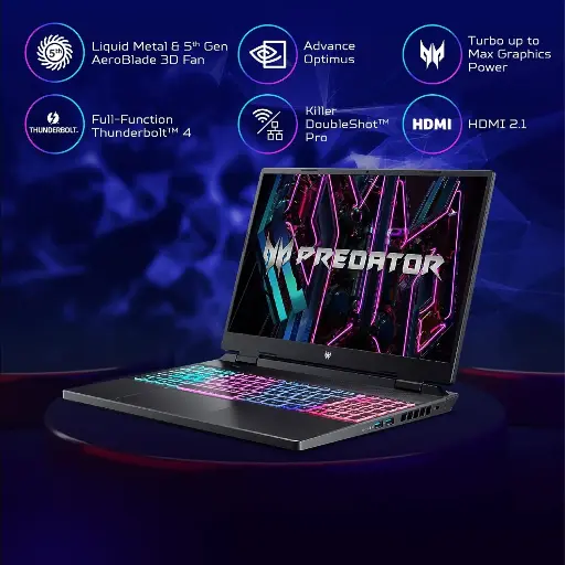 ACER Predator Helios Neo 16 (i7/ 16GB RAM/ 512GB SSD/ RTX 4050)